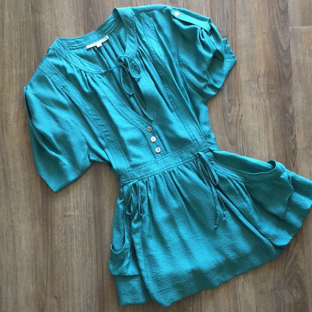 Nanette Lepore Silk Safari Shirt